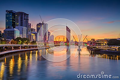 City of Brisbane. Stock Photo