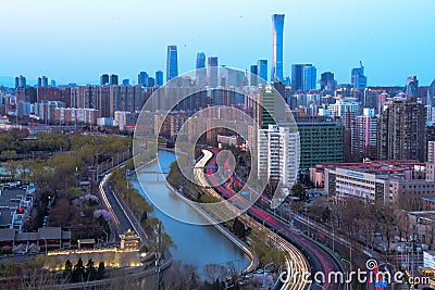 City Buildings China Zun Editorial Stock Photo