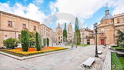 City centre of Salamanca, Castilla y Leon, Spain Stock Photo