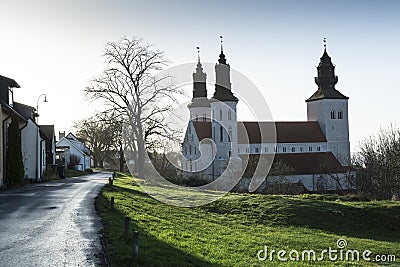 City Church in Visby, Sweden Stock Photo