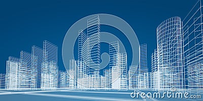 City concept Stock Photo