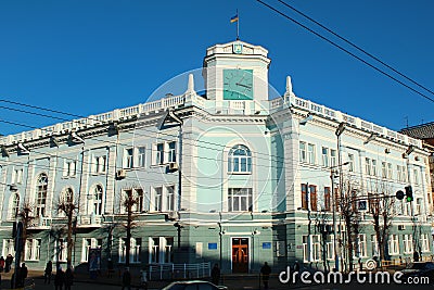 City Council in Zhytomyr, Ukraine Editorial Stock Photo