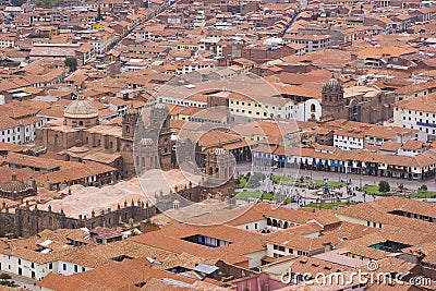 City of Cuzco, Peru Stock Photo