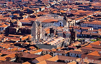 City of Cuzco in Peru, South America Stock Photo