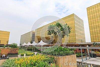 The City of Dreams Manila hotel, casino, and shopping complex Editorial Stock Photo