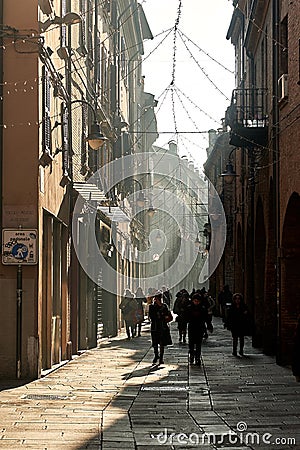 City of Ferrara, Region of Emilia Romagna / Italy, December 2019: Editorial Stock Photo