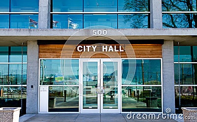 City Hall Editorial Stock Photo