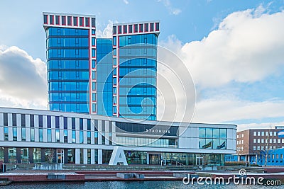 City Hall Almelo Editorial Stock Photo