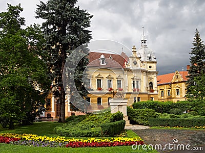 City Hall building of Brasov town Stock Photo