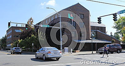 City Hall in Kent, Washington Editorial Stock Photo