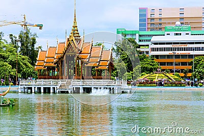 City Hall, Ramkhamhaeng University. Editorial Stock Photo