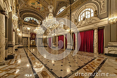 City Hall in, Valencia, Spain Stock Photo