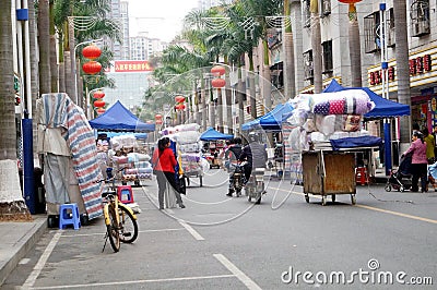 City hawkers Editorial Stock Photo