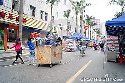 City hawkers Editorial Stock Photo