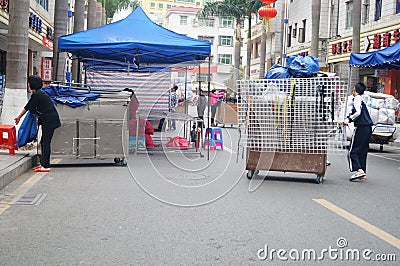 City hawkers Editorial Stock Photo