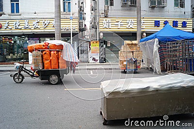 City hawkers Editorial Stock Photo