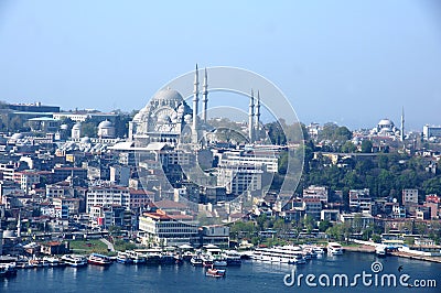 City Istanbul capital Turkey Editorial Stock Photo