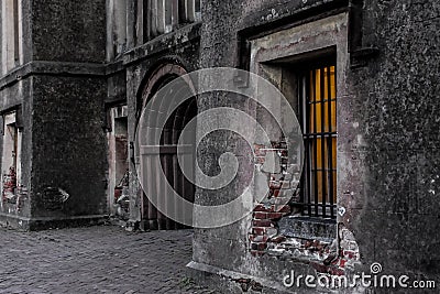 The City Jail, Charleston, SC. Editorial Stock Photo