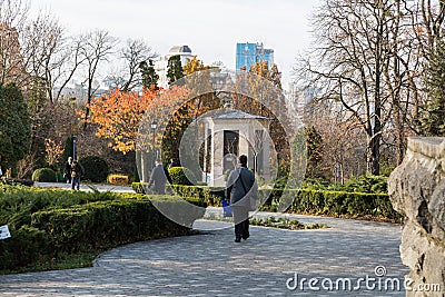 City, Kiev, Ukraine. City center with people and tourists. Street view, everyday life Editorial Stock Photo