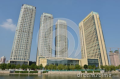 City landscape tianjin Editorial Stock Photo