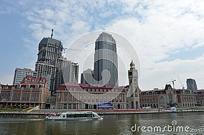 City landscape tianjin Editorial Stock Photo