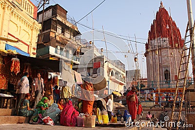 City life in india Editorial Stock Photo