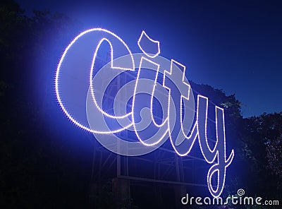 City Light Stock Photo