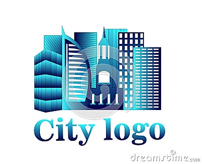 City logo Vector Illustration