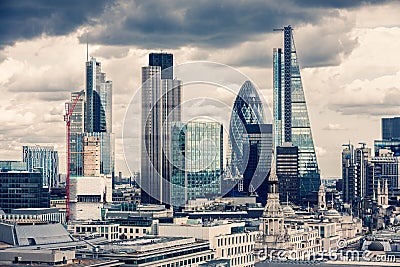 The City of London Stock Photo