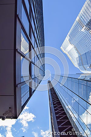 City of London corporate architecture Editorial Stock Photo