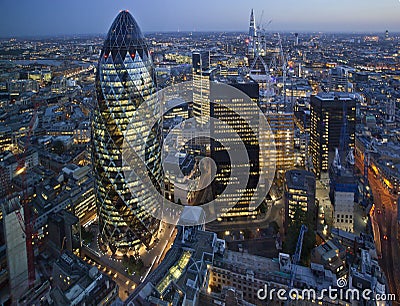 City of London, UK Stock Photo