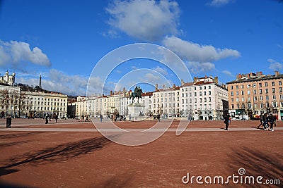 City of Lyon,Beauties and Landscape Editorial Stock Photo