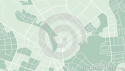 City map Vector Illustration