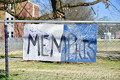 City of Memphis Editorial Stock Photo