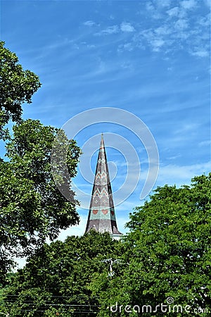 City of Montpelier, Washington County, Vermont, United States, State Capital. Stock Photo