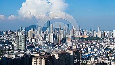 City of Nanjing Stock Photo