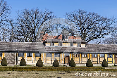 Palace in Oranienbaum - Worlitz, Germany Stock Photo