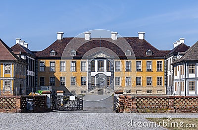 Palace in Oranienbaum - Worlitz, Germany Stock Photo