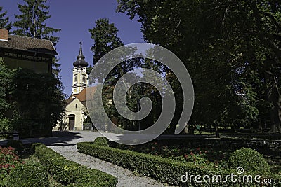 City park, Daruvar, Croatia Stock Photo