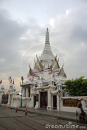 City Pillar Shrine, Bangkok, Thailand Stock Photo