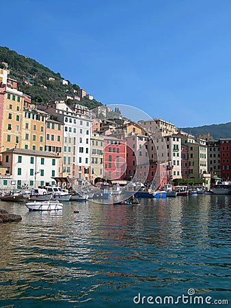 The city of Portofino , Italy Stock Photo