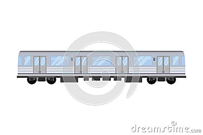 City railway train transport vector illustration. Vector Illustration