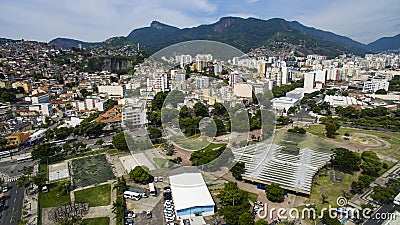 City of Rio de Janeiro, Roberto Campos Square Stock Photo