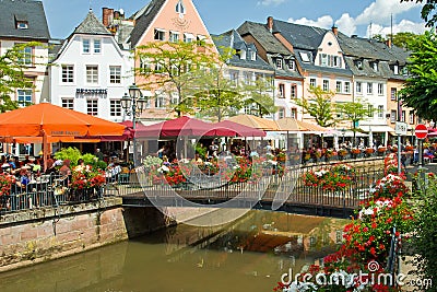 City of saarburg Editorial Stock Photo