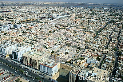 City in Saudi Arabia Stock Photo