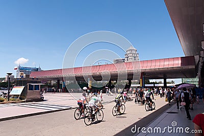 City scenery - Gongbei port Editorial Stock Photo