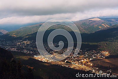 City seen from above Stock Photo