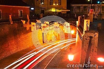 The City of Sibiu in Romania Editorial Stock Photo