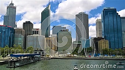 The city of Perth Western Australia Editorial Stock Photo