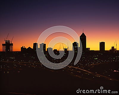 City Skyline Stock Photo